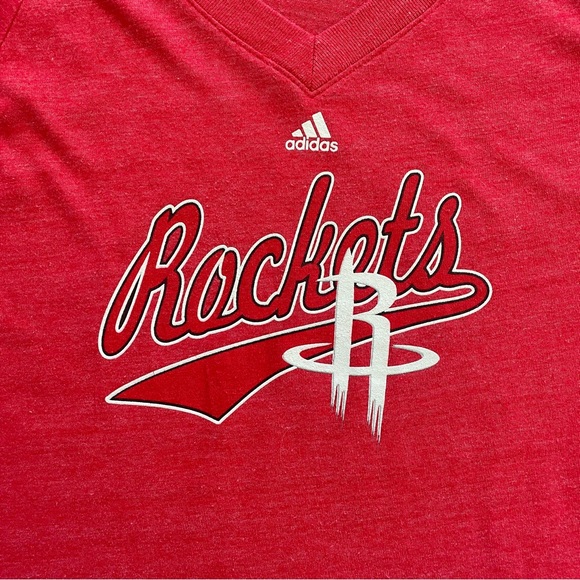 Adidas Red Rockets V-Neck Tee - Picture 4 of 4